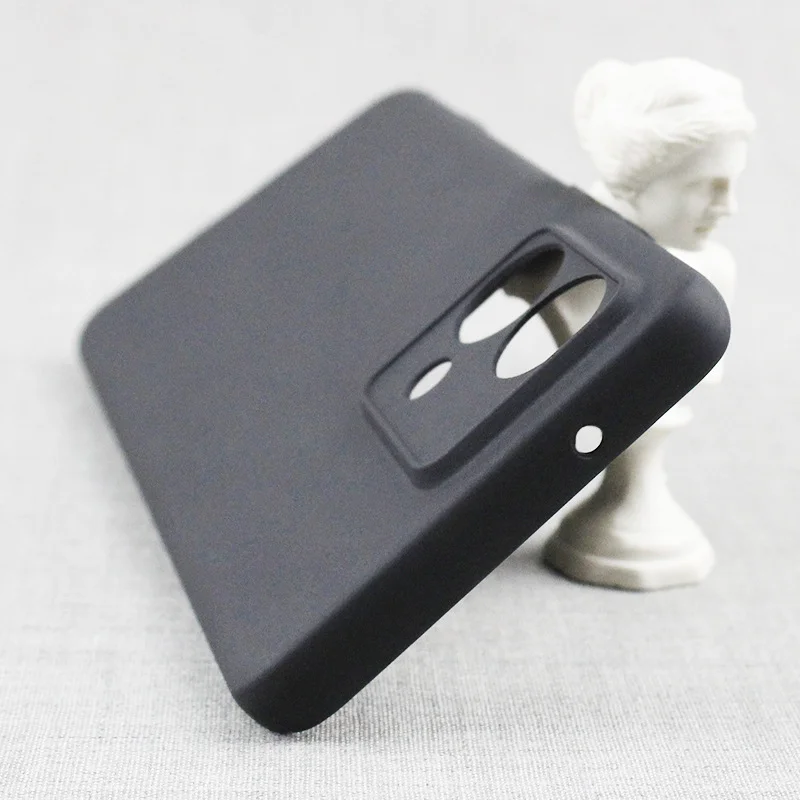 For Moto Edge 40 Neo Case TPU Soft Black Slim Matte Silicone Case for Motorola Moto Edge 40 Neo Back Cover Edge40Neo Phone Cases