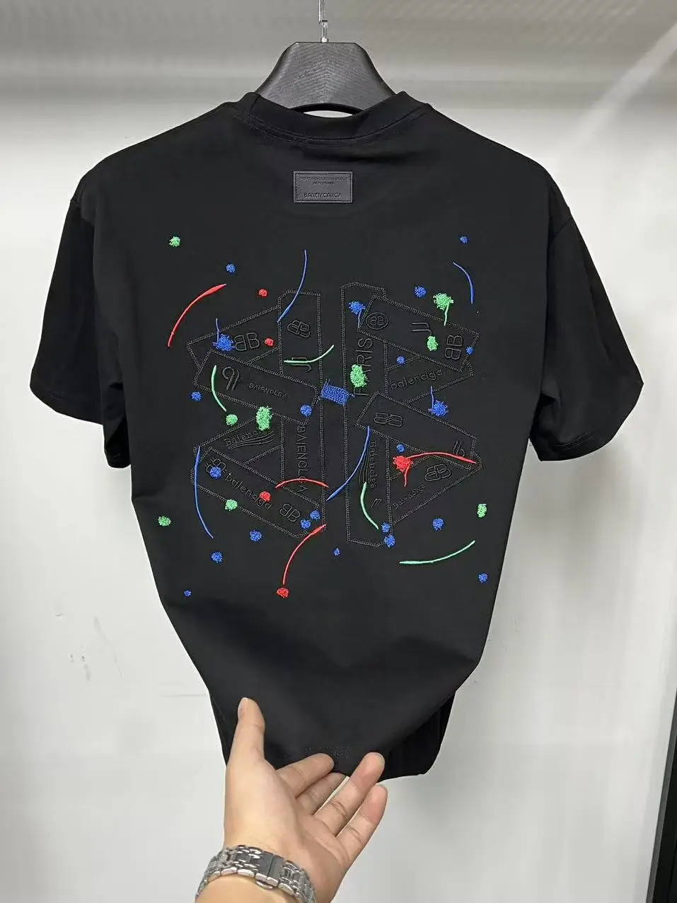 

Весна 2026: Новая уличная футболка FitI Street Sle ort Sve для мужчин, с круглым вырезом, свободного кроя, универсальная, для пар, дышащая, C...