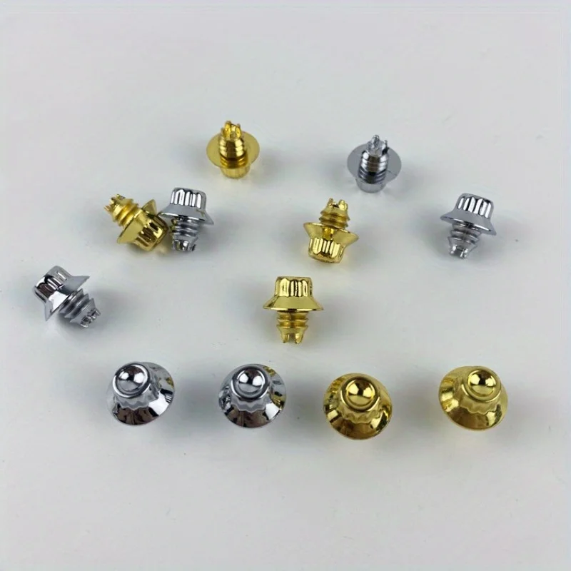 25pcs 6.9mm Plastic Wheel Rivets Nuts Studs Bolts Nail For Car Styling Tunning Rim Lip Tire Screw Decoration Replacement