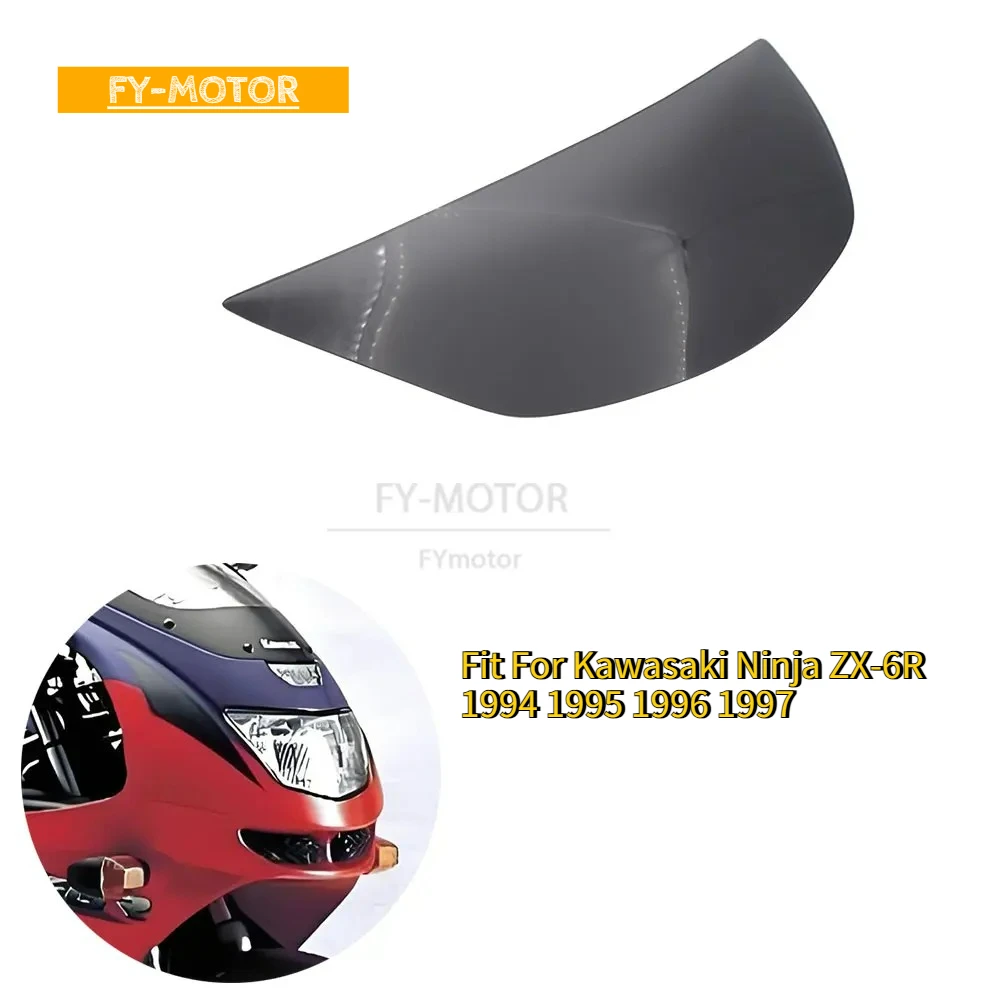 

Motorcycle Headlight Lens Cover Shield Case Protector Fit For Kawasaki Ninja ZX-6R 1994 1995 1996 1997