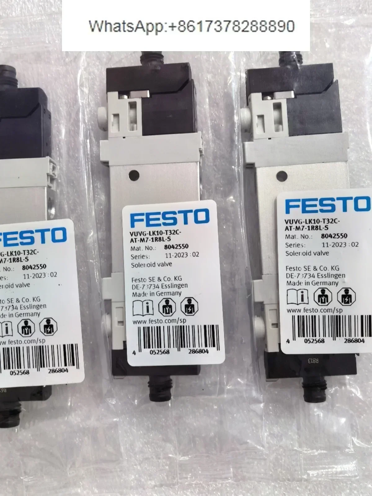 

FESTO VUVG-LK10-M52-AT-M7-1R8L-S 8042550 8042551 8042552