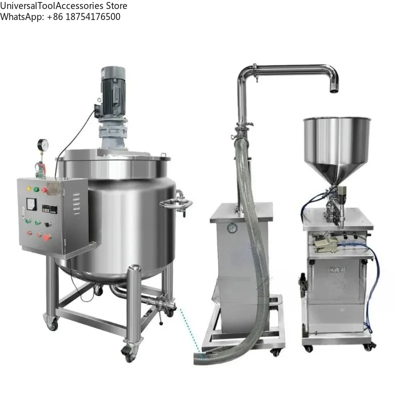 Pneumatic Jam Sauce Ketchup Honey Wate Liquid Paste Filling Machine For Cream Shampoo   Filler