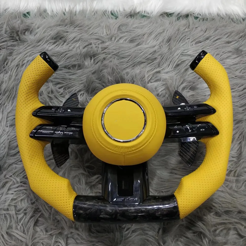 

For Mercedes-Benz AMG A-V-Class EQC EQS EQB EQA custom carbon fiber steering wheel steering wheel assembly for all series models