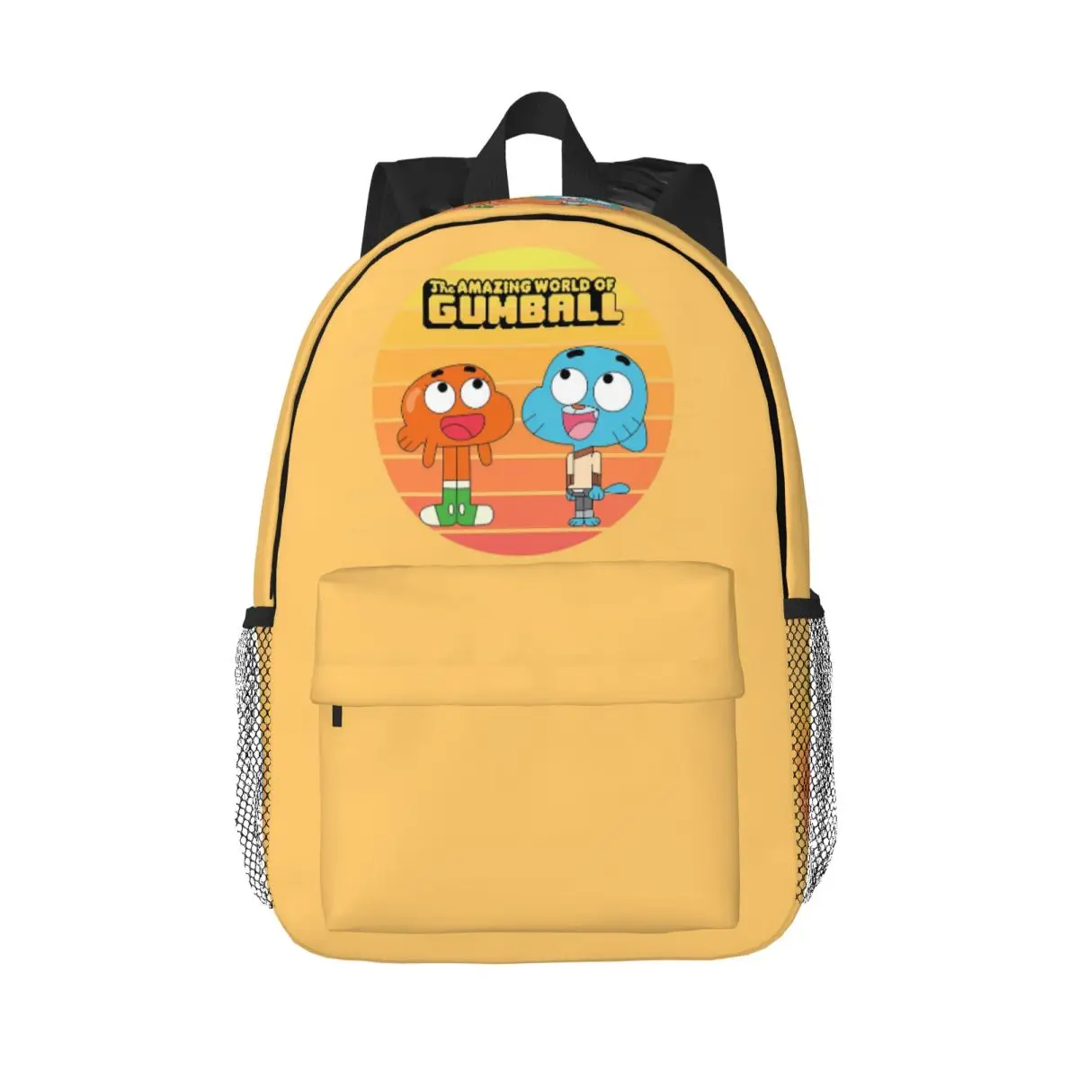 The Amazing World Of Gumball Cartoon Backpack Daypack Large Capacity Boys Girls BookBag Shoulder Bags for Men Women School Bag