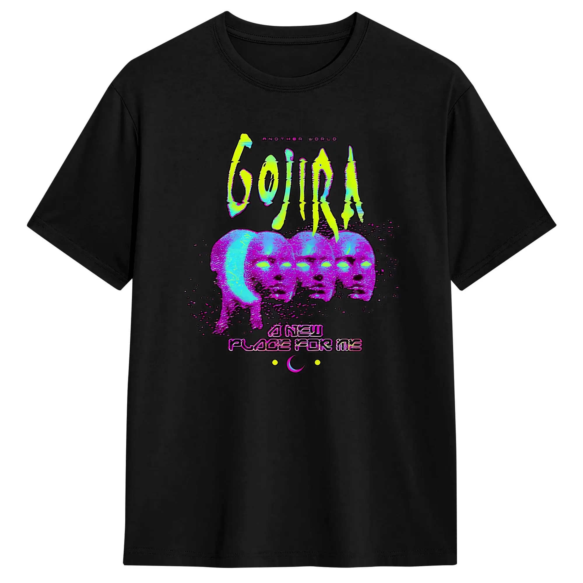 Vintage T-Shirt Beach Rock Band G-Gojiras Tour Hipster T Shirts  Cotton Tshirt for Man Y2K Classic Hot Sale Short Sleeve Tees