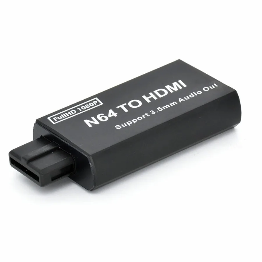 Grwibeou 1080P N64 To HDMI-compatible Converter Game Adapter Plug and Play HD Cable Adapter for Nintendo 64/NGC/SNES Accessories view 6