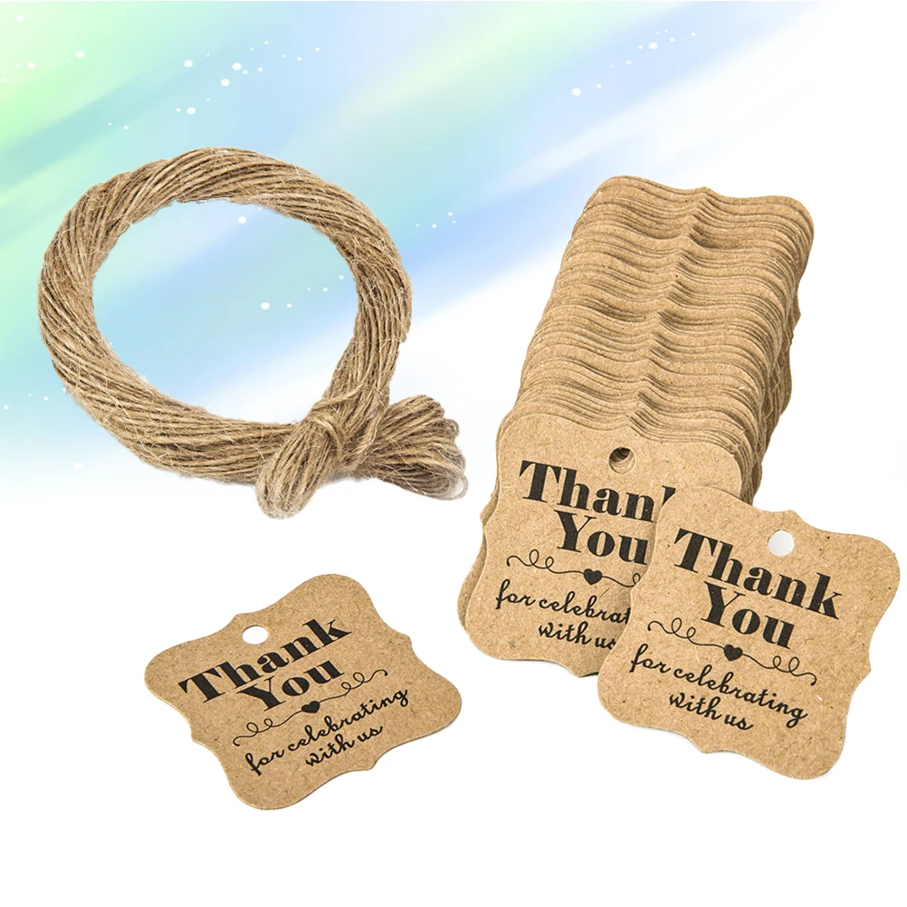 Paper Tag Thank You Tag Gift Tag Gift Label Label Tags