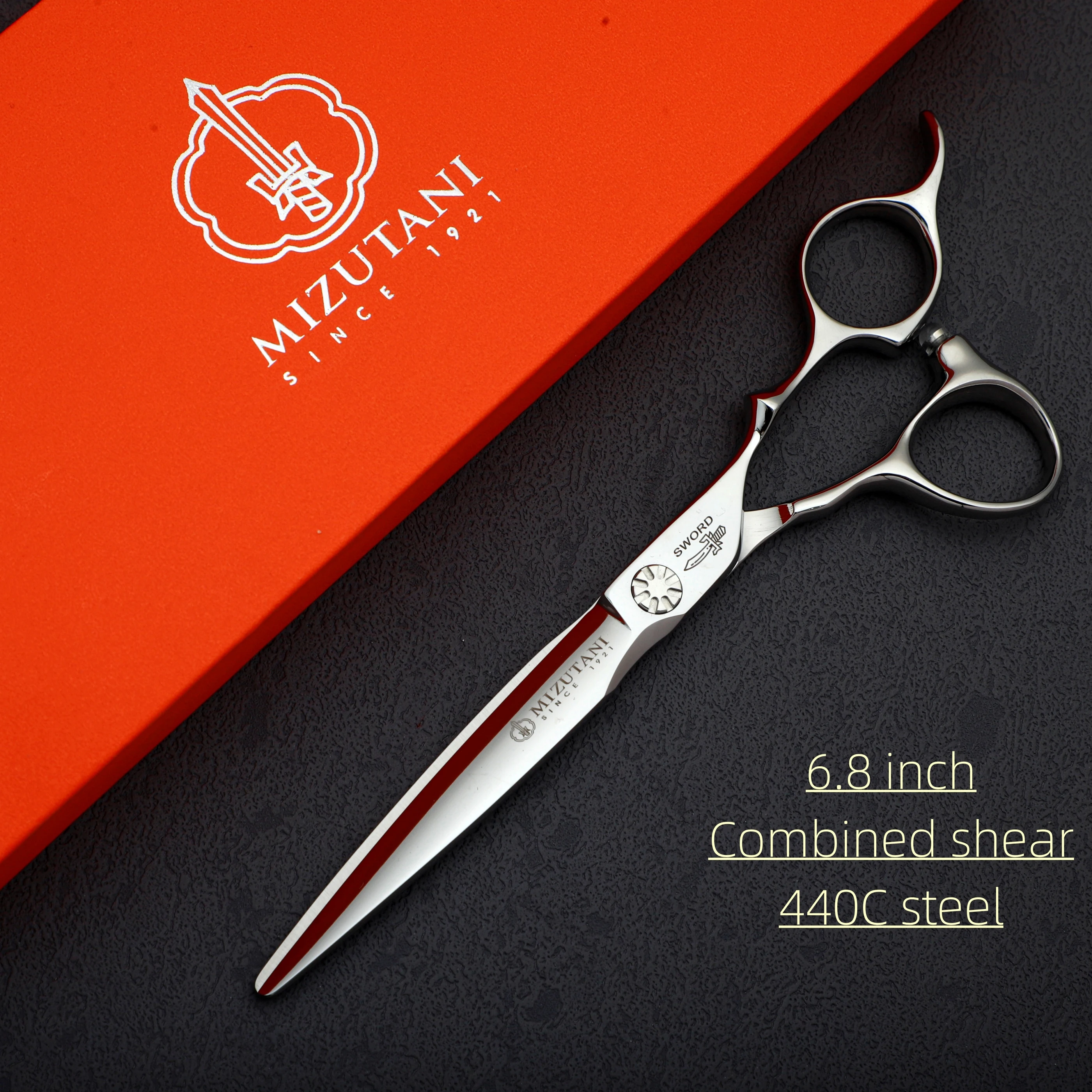 

MIZUTANI professional hairdressing scissors thinning shears 6-6.5-7 inch barber scissors VG10 steel Hair cutting machine