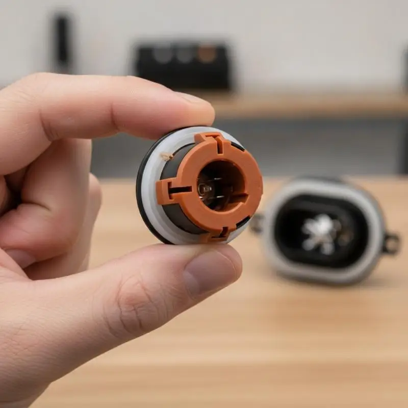 ^1Set HDL-439 261342255R Car Lamp Holder Harness Connector Plug 1 Pin Wire Car Connector Spot DJ7011-2.2-11D For Vehicle..