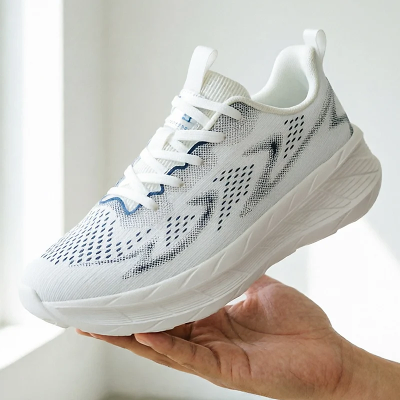 2026 Mens Ultra-Light Breathable Mesh Sneakers, Max Cushioning Running Shoes, Anti-slip Walking Shoes for Outdoor Sports