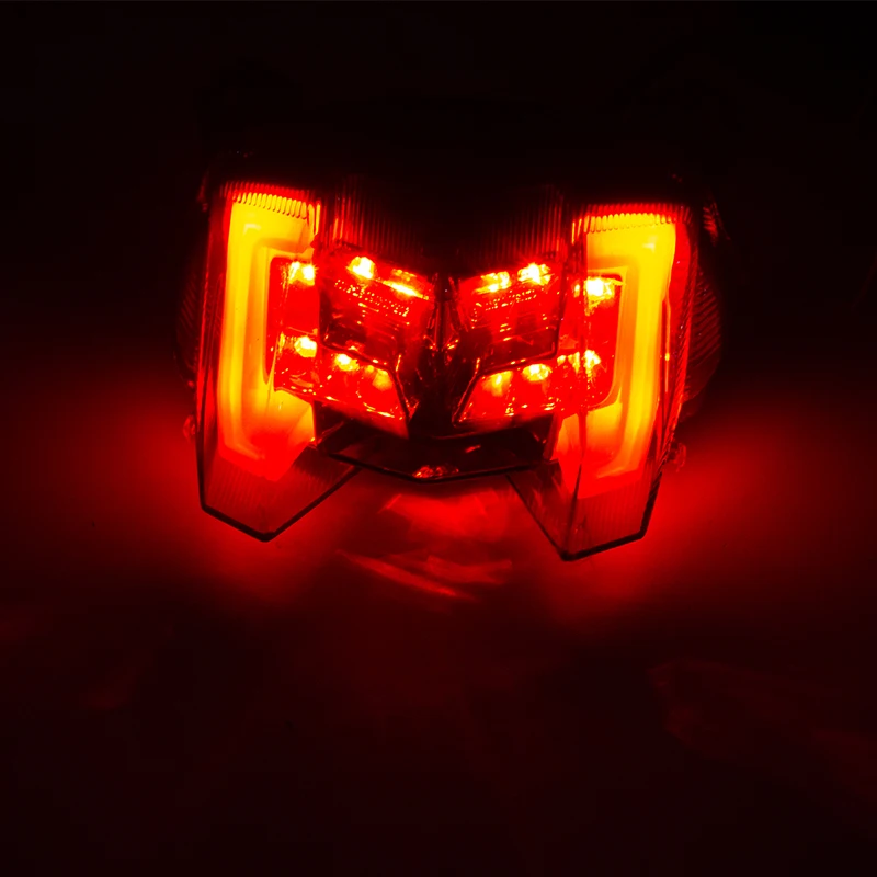 Lampu Belakang Motor LED Taillight Lampu Sein Belakang Lampu Indikator Sein Untuk Yamaha MT-09 MT09 MT 09 2017 2018 2019 2020