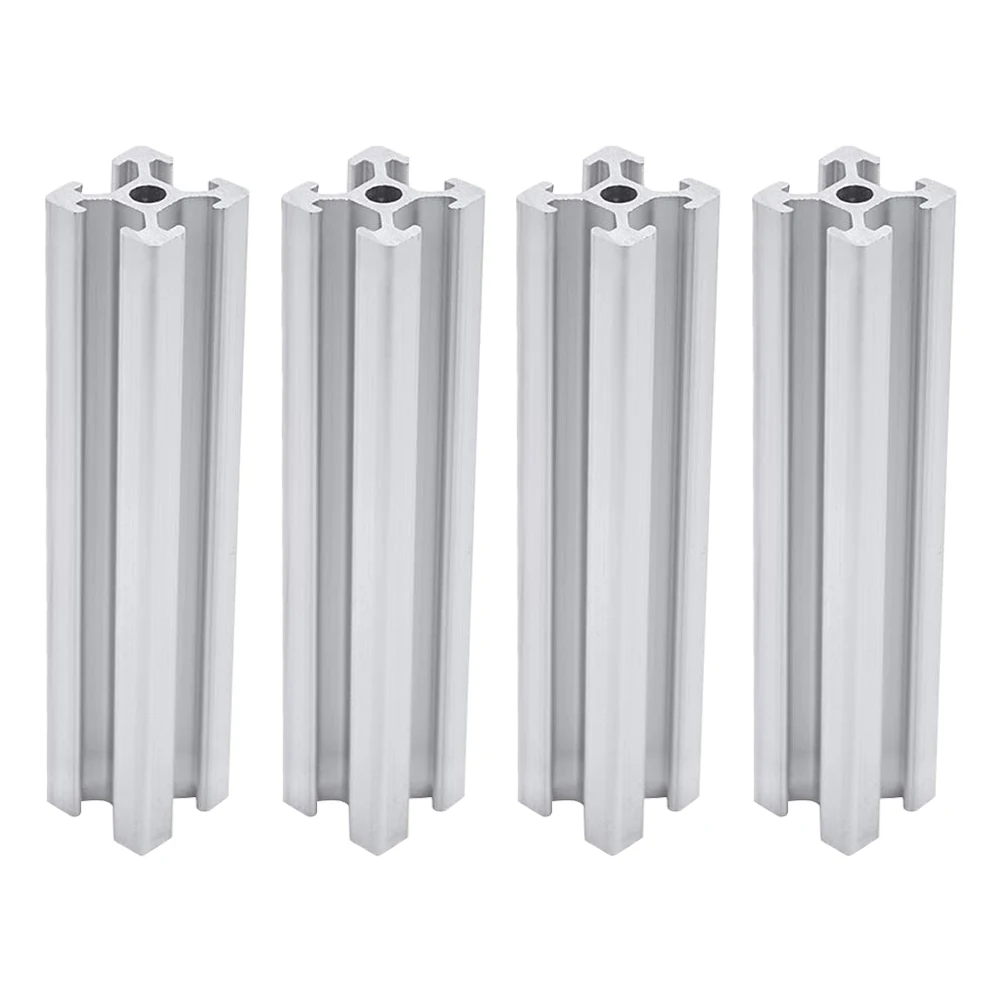 

4 Pcs Aluminum Profile 2020 Series High Strength Anodized Surface CNC Equipment Frame T Slot Extrusion Linear Rail Guide