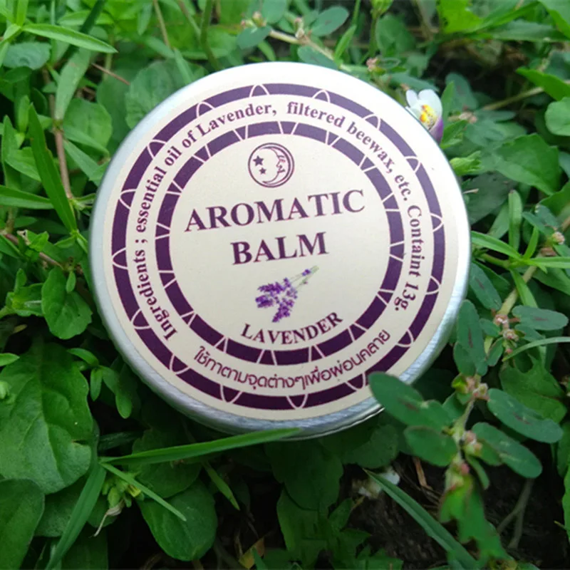 Lavender Aromatic Balm Help Sleep Soothing Cream Essential Oil Insomnia Care Adult Children Lavender Hydration Soothing