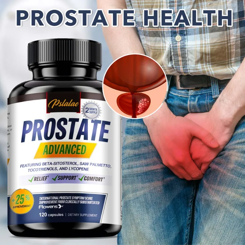 

Saw Palmetto Prostate Support Supplement - Supports Prostate Health, Urinary Tract and Urinary Health, Reduces Urinary Frequency