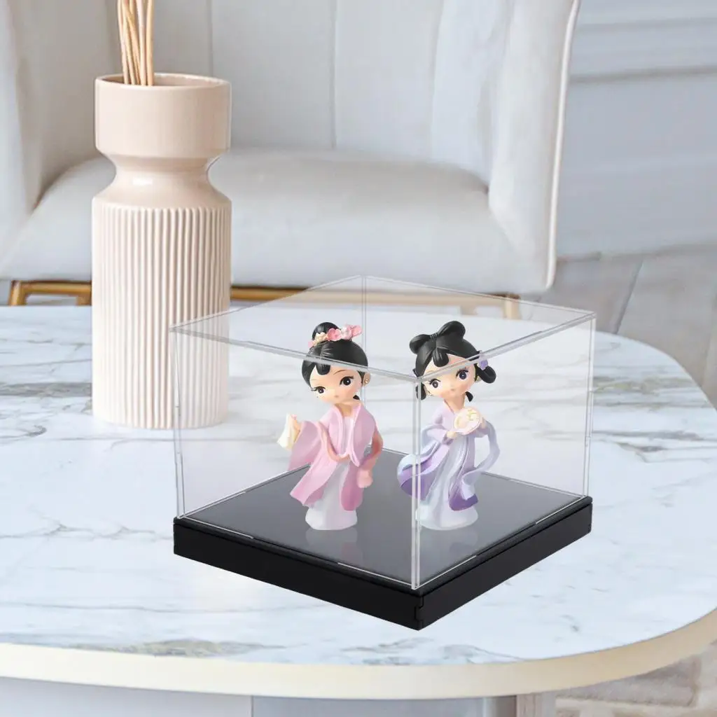 Acrylic Display Box Multipurpose Dustproof Container for Jewelry Organizer