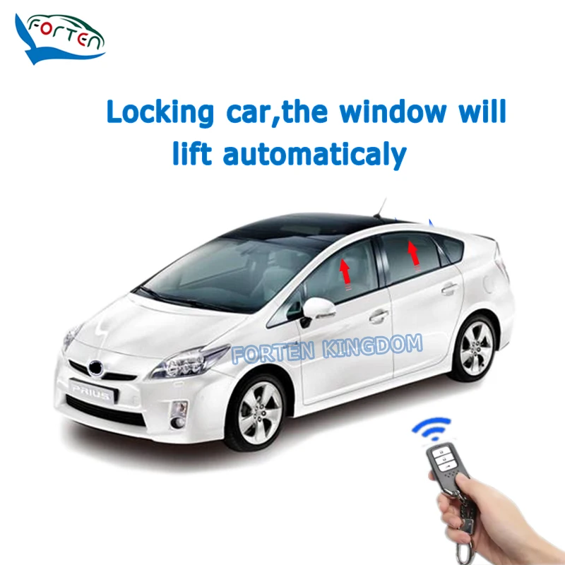 Car Side Rear View Mirror Fold Unfold Auto Window Close Door Speed Lock Kit For Toyota Prius 30 2009-2015