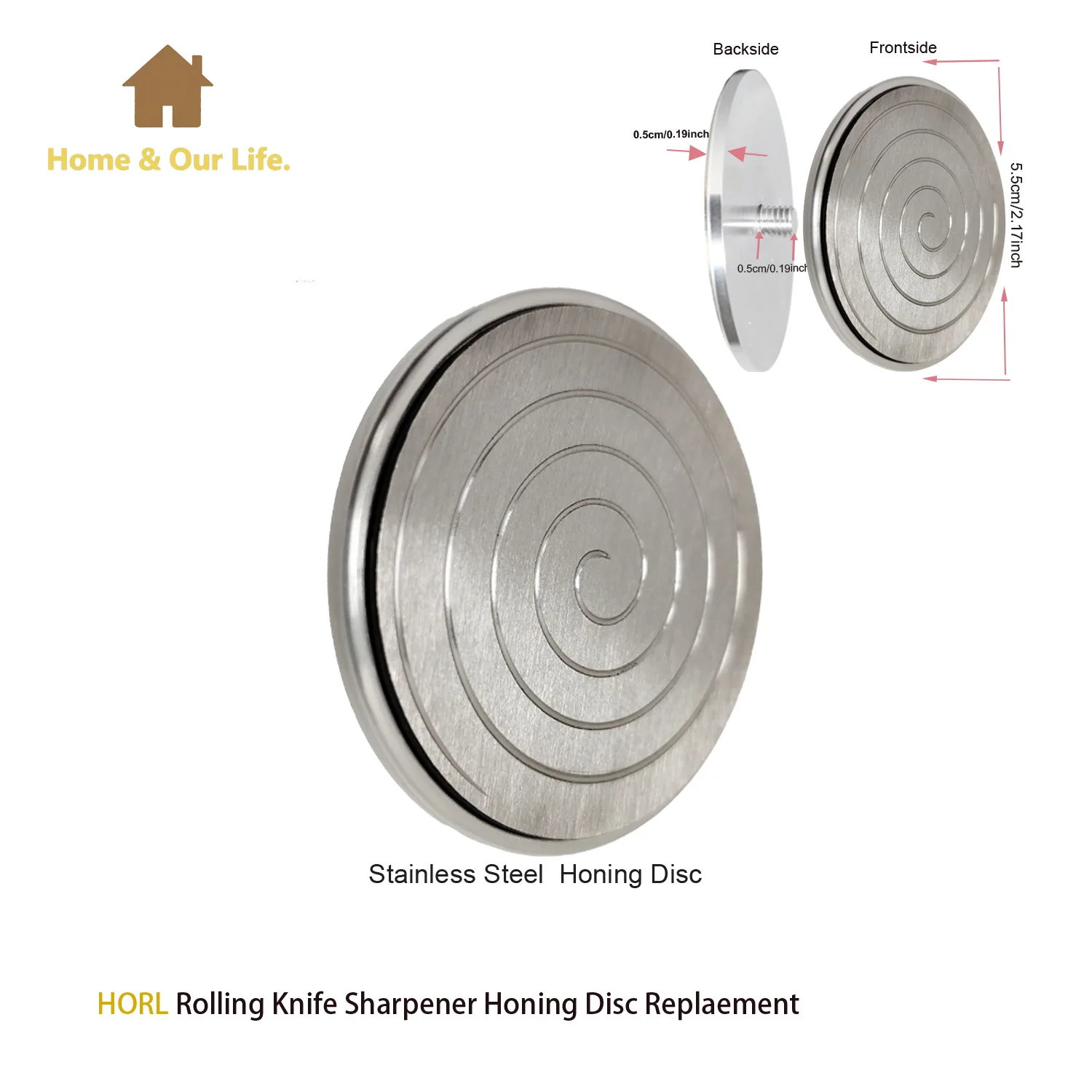 

Horl Replacement Wheels Horl Sharpener Parts Wheels ForMagnetic Roller Sharpener Ceramic Polishing Wheel For Horl 2 Horl 2 Pro