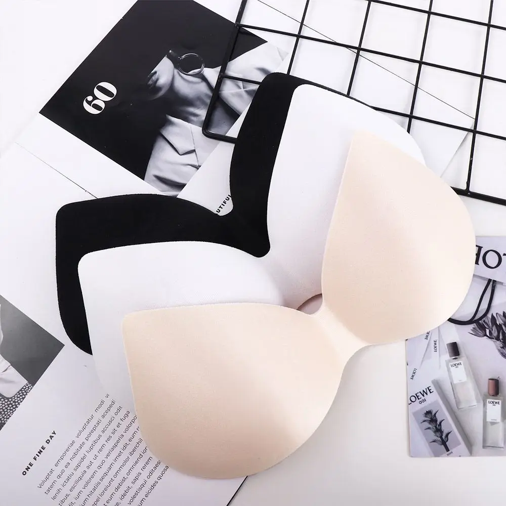 Removable Push Up Breast Pads Sexy Bra Pads Enhancer Insert Underwear U-shaped Wrap Bra Sports Bra Pad