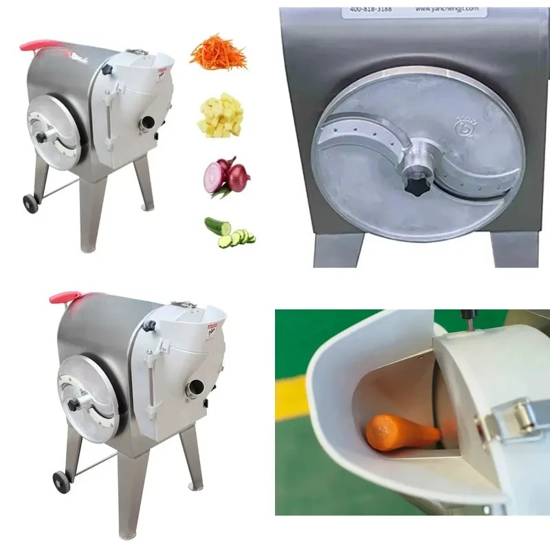 Efficient Intelligent Vegetable Cutter for Bulb Fruits and Vegetables Ideal for Restaurants and Processing Plants