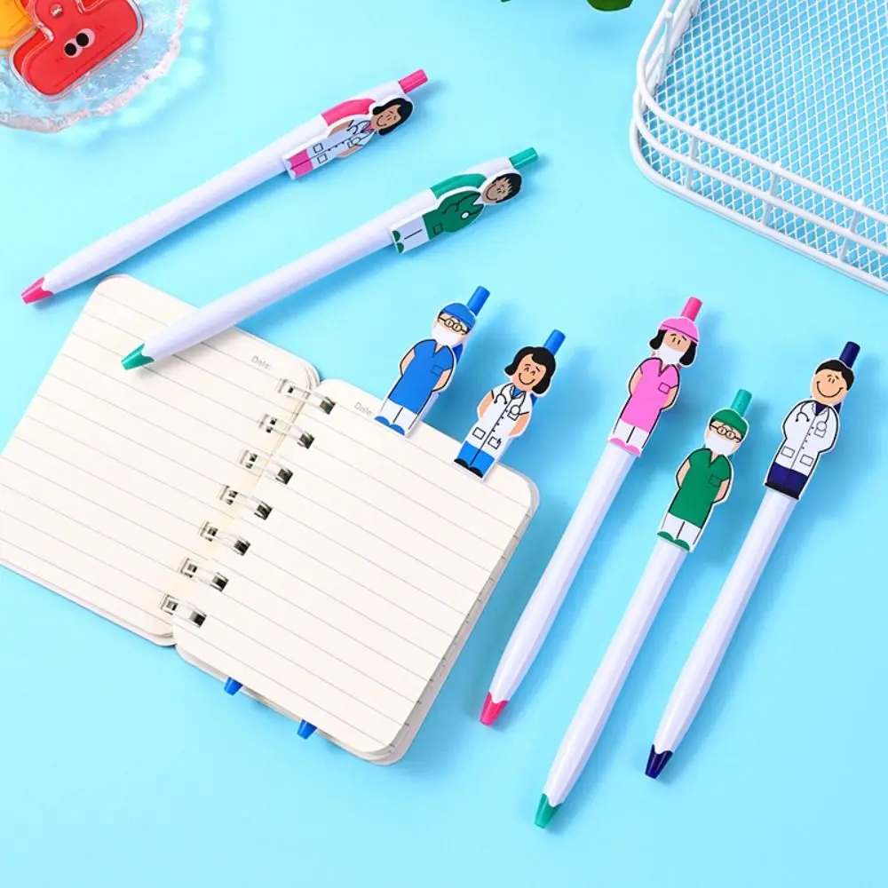 High Quality Stationery Ballpoint Pen Black Learning Supplies Nurse Pen Gift Signature Pen