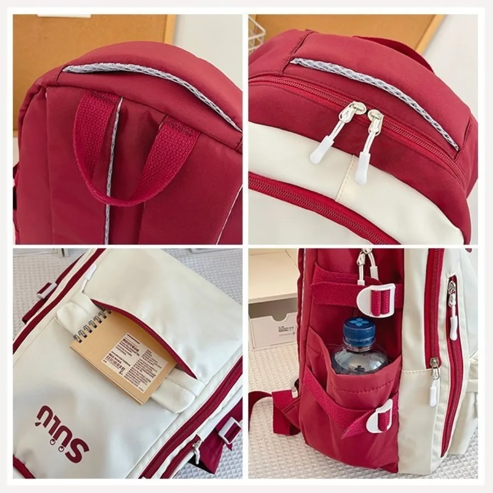 Backpack for Female Junior High School Girls High School Students Japanese style Simple Large Capacity Backpack Korean