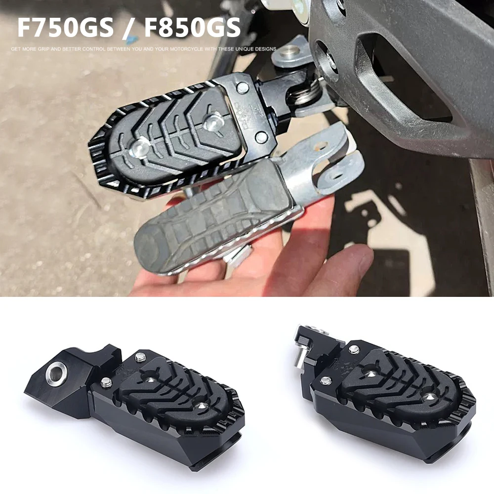 

New Motorcycle Footrest Footpeg Foot Pegs Accessories For BMW F850GS ADVENTURE F 850 GS Adventure ADV F750GS F 750 GS 2018-2023