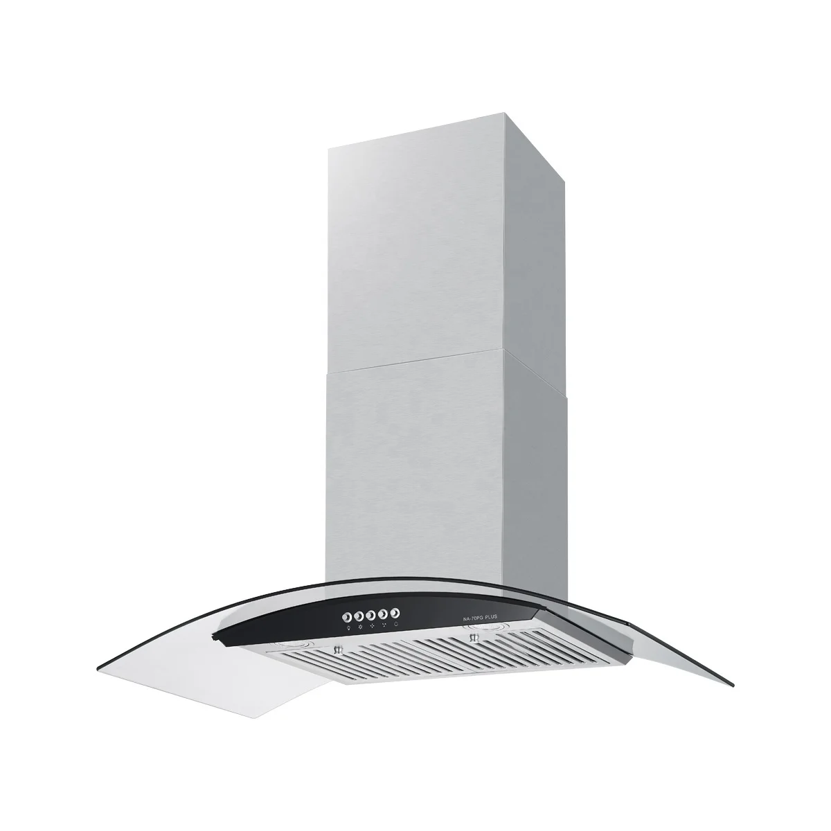 شفاط كهربائي جديد من الفولاذ المقاوم للصدأ بدرجة المطاعم لعام 2025 - مستخرج المطبخ التجاري مع ضوضاء منخفضة ومرشحات قابلة للغسل