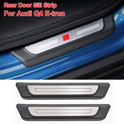 For Audi Q4 E-TRON Sportback Accessories Rear Door Sill Protector Strip