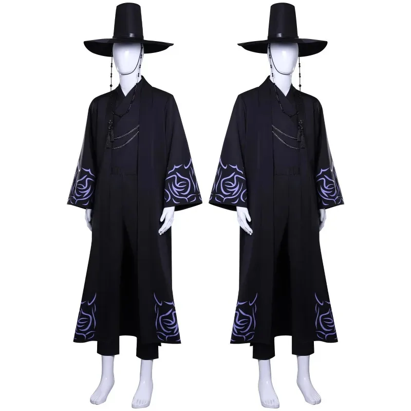 

K-Pop Demon Hunters/HUNTR/X Saja Boys Jinu Cosplay Halloween Coat Hat Tops Party5;c,8'z,6.k;
