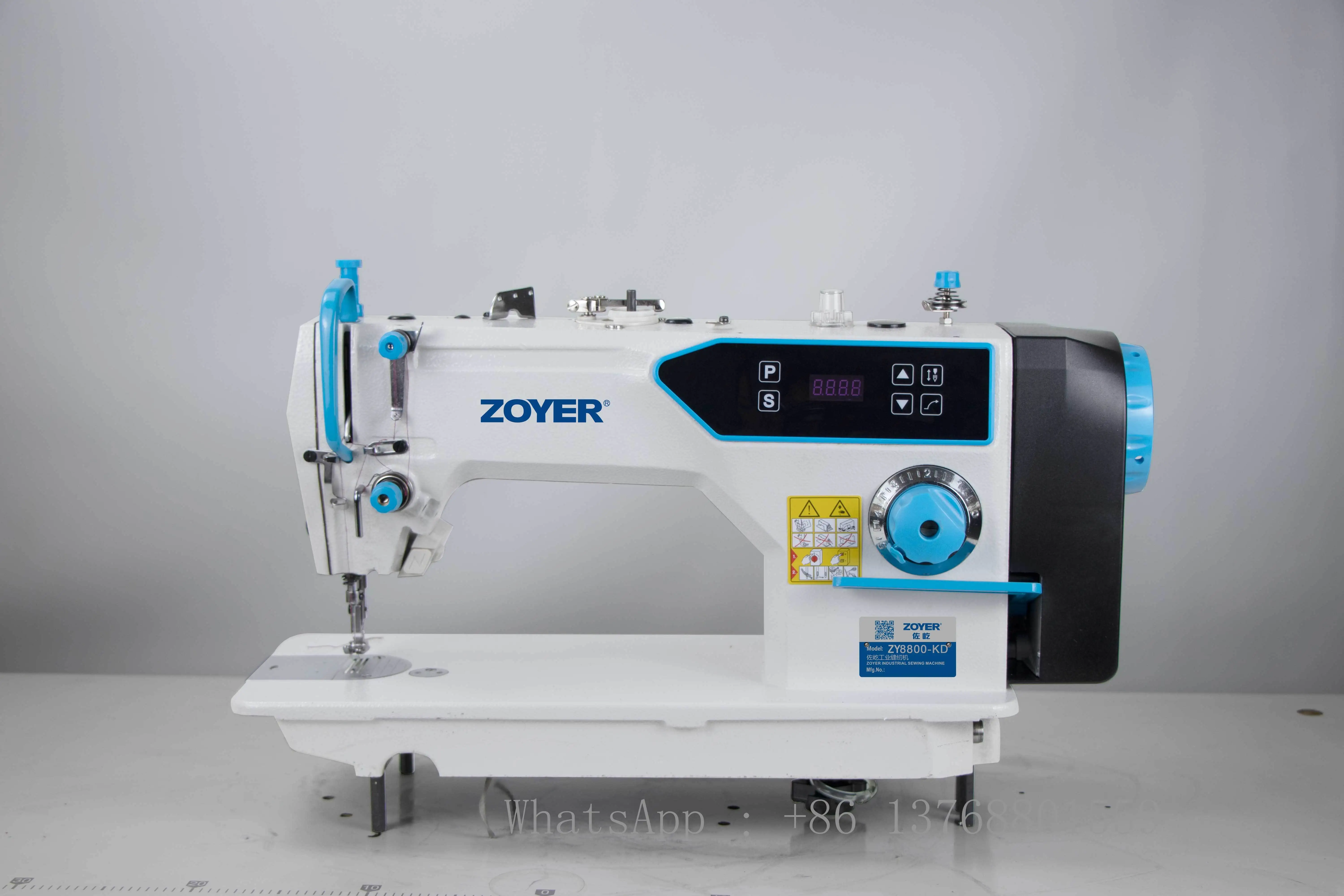 ZY8800KD Zoyer Direct Drive Lockstitch Sewing Machine Electronic Garment Industrial Sewing Machine Price Industry 65 HIGH-SPEED