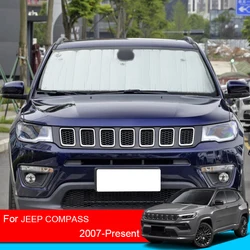 For JEEP COMPASS MK49 MP 552 2007-2025 Car Sunshades UV Protection Cover SideWindow Curtain Sun Shade Visor Windshield Accessory