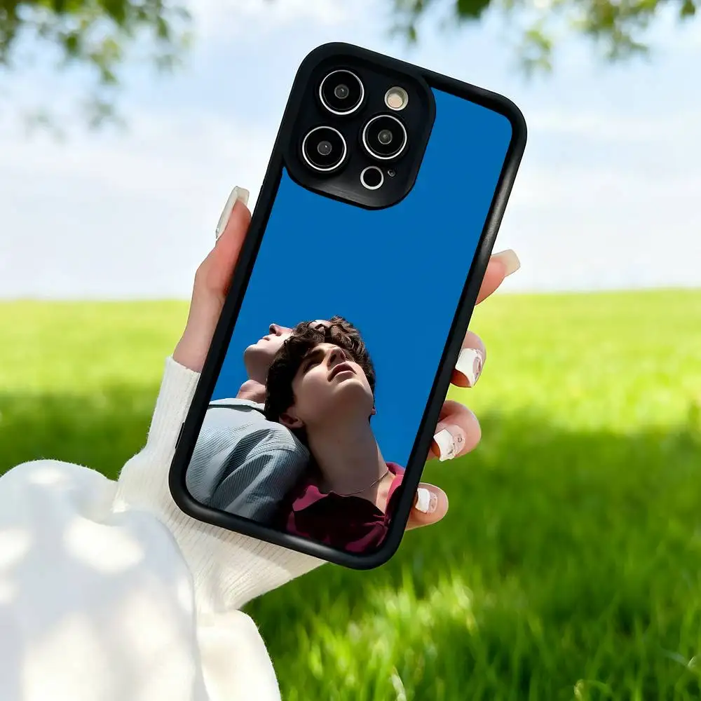 C-Call M-Me باسمك جراب هاتف جراب هاتف جل ناعم مطاط بولي يوريثان للنساء والرجال كاميرا كاملة واقية تعزيز للصدمات