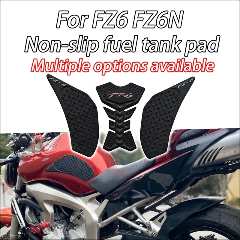 For Yamaha FZ6 FZ6N FZ6-N FZ6S FZ6-S Motorcycle Anti-Slip  Side Stickers Knee Protector Pad Oil Tank Grip FZ6 N