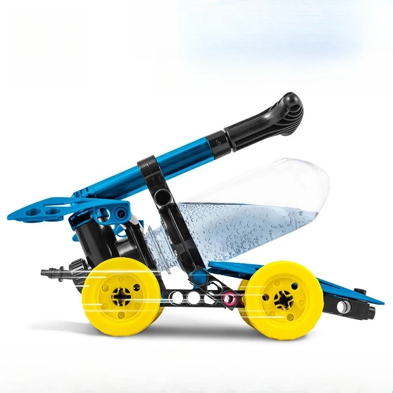

Water-powered car, boat, pull-out water gun, water spray, children play with water teaching toys