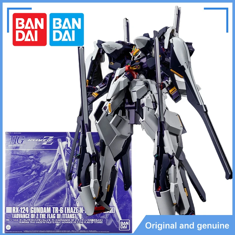 Bandai Anime Gundam Model Kit Gundam TR-6 Action Figures Hyzenthlay Ⅱ-Rah Mobile Suit Gunpla Toys for Boys Gifts for Children