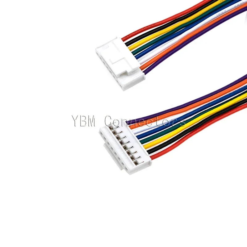 10pcs HY2.0 Air Docking Connector 26AWG 2P-12P 20CM Male Female Plug Receptacle Housing Crimp Cable Terminal Wire Assembly