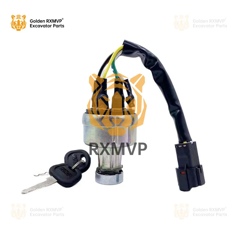 For Hyundai R 55/60/150/215/225/305/335-7-9 Start Ignition Switch, Electric Door Lock, Excavator Accessories