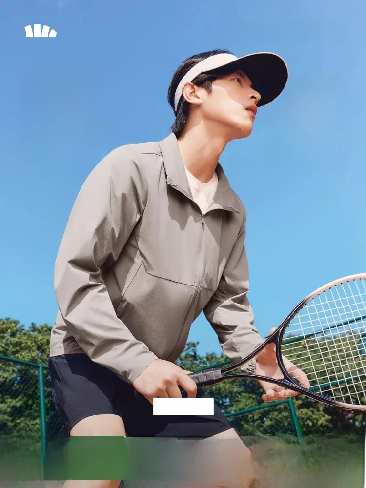 

Мужская быстросохнущая спортивная куртка Bananain с защитой от солнца, для активного отдыха, с воротником-стойкой, с капюшоном, влагоотводящая, дышащая