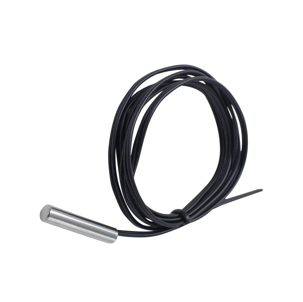 stainless steel temperature sensing probe  temperature sensor temperature control probe NTC-10K 1% accuracy  5*20mm 