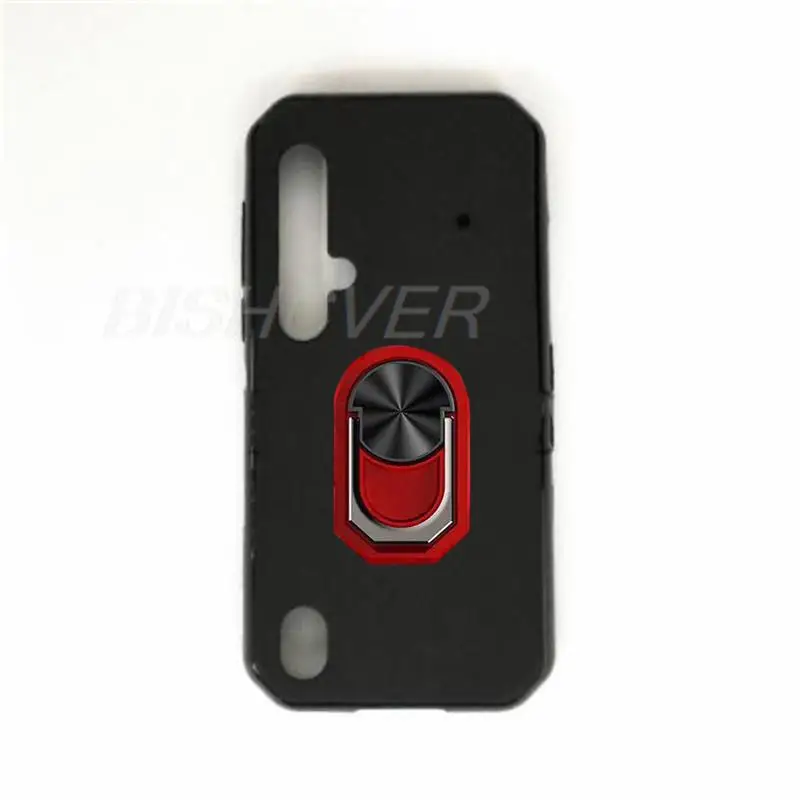 Magnet Phone Case For Blackview BV9900 Shockproof Soft TPU Silicone Cover For Blackview BV9900 Pro Case With Ring Holder