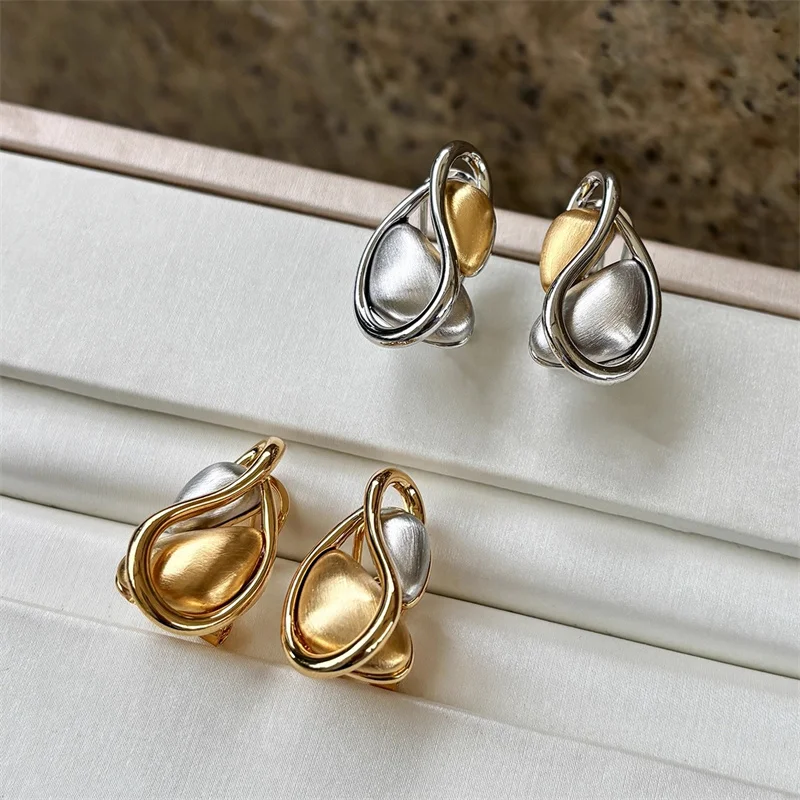 

Матовые цветные асимметричные серьги ручной работы для женщин, нишевые нестандартные изысканные уникальные модные ювелирные изделия, подарки