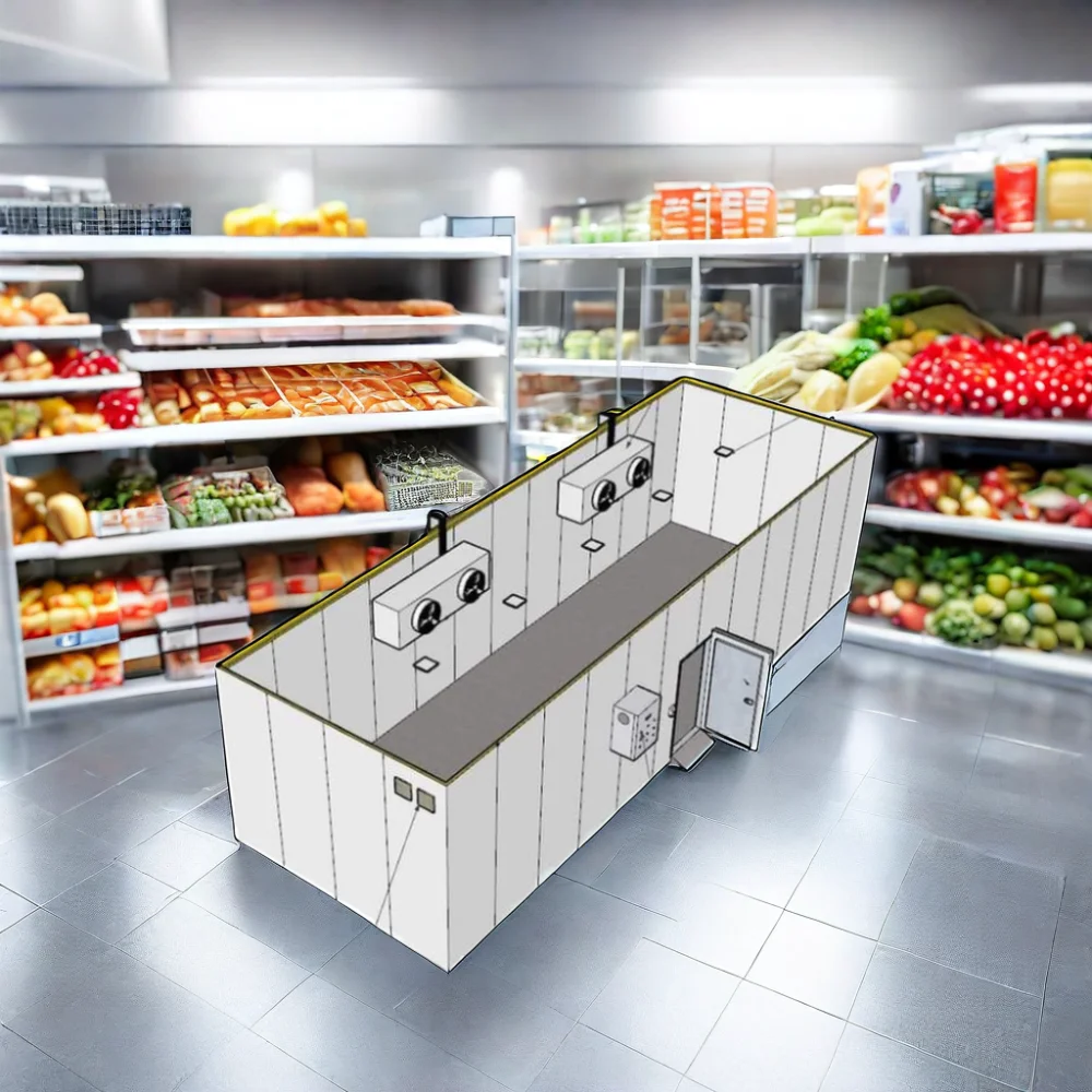 Soggiorni per celle frigorifere per frutta Prezzo Sala per congelatore Sala per celle frigorifere