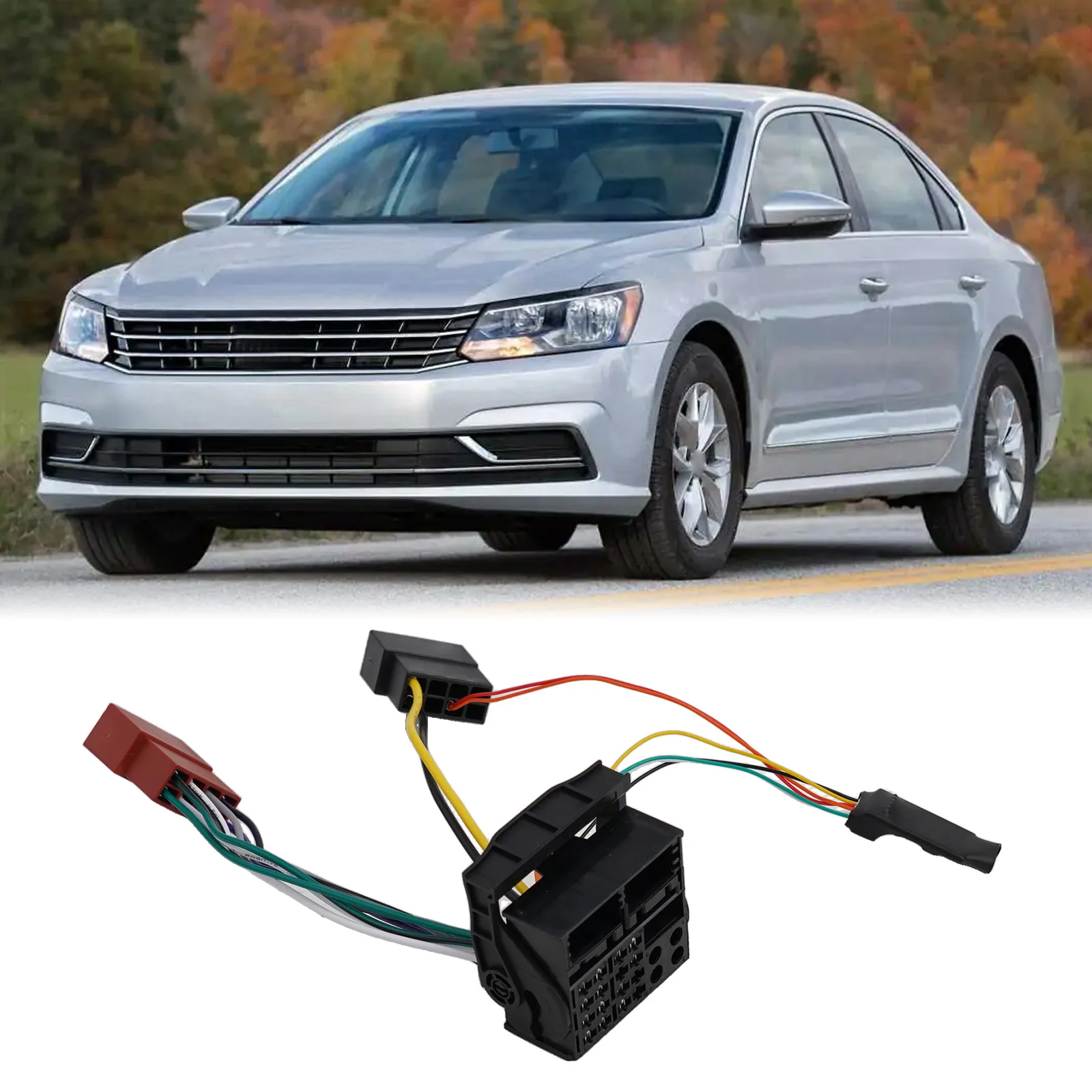 1 шт. черный ABS радиомодернизация для RCD510 RNS315 RNS510 RCN210 модуль Canbus прямая замена автомобильных аксессуаров