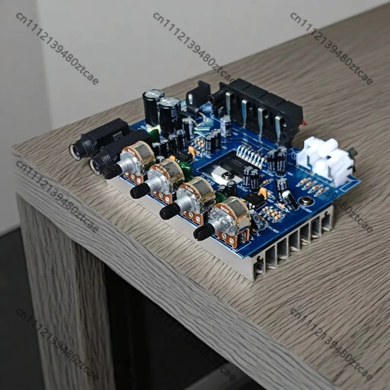 For DC12V Karaoke Audio Amplifier Board Dual Microphone Port Power Amp Module Speaker DIY Modification Accessories view 4