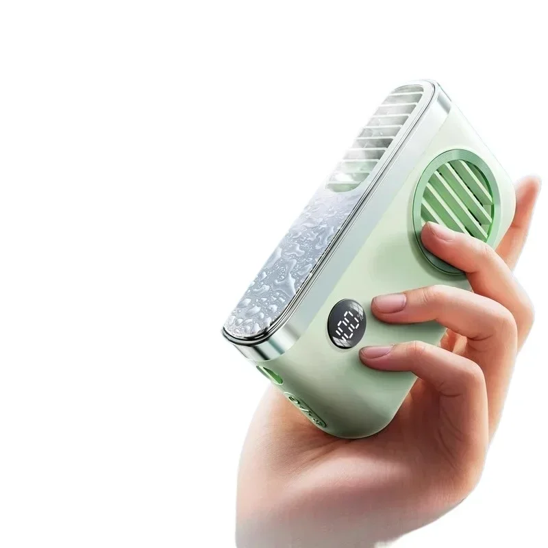 

Germany 2025 new handheld small fan, semiconductor refrigeration small air conditioner portable, mini outdoor cooling artifact