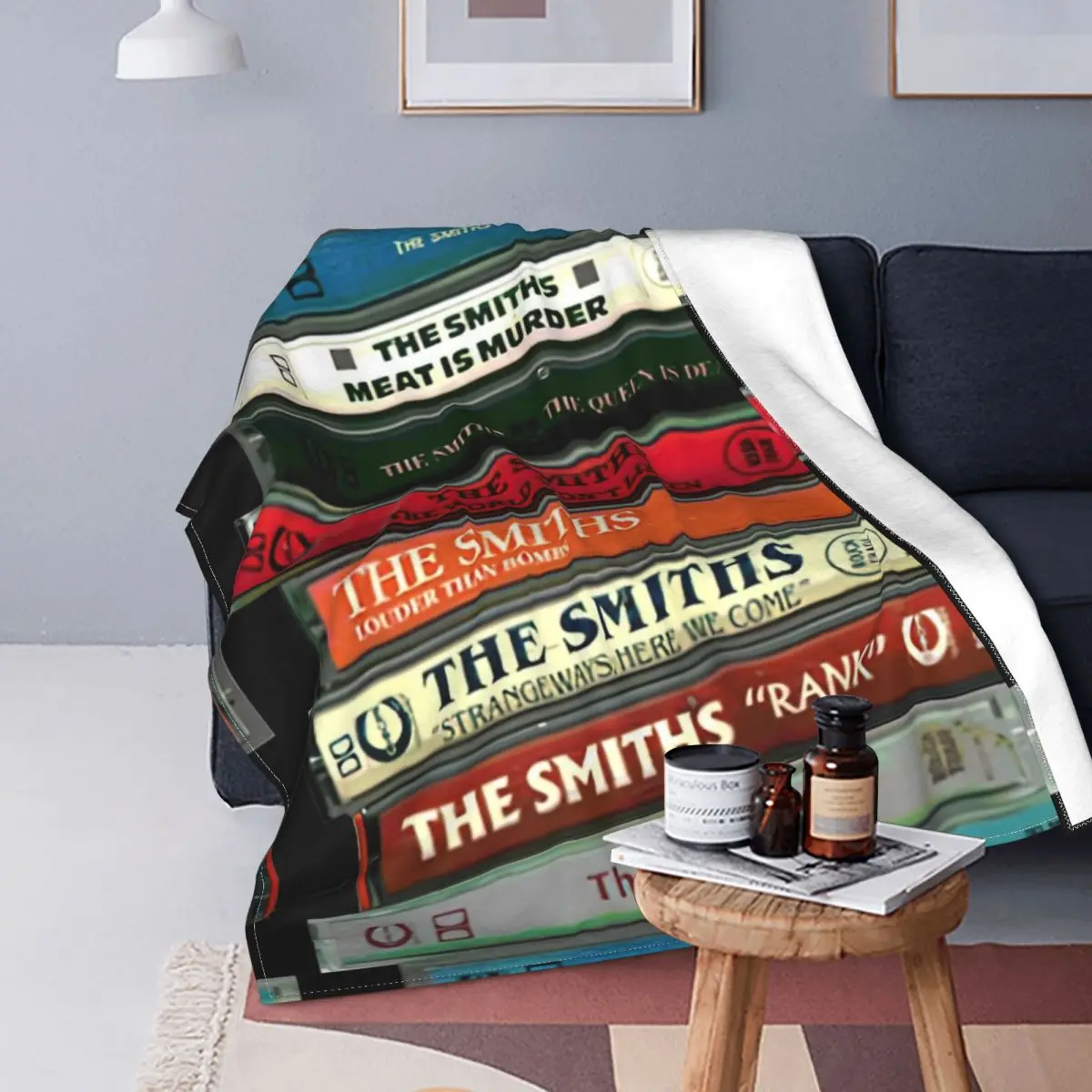 The Smiths Cassettes Blanket Flannel Lightweight Thin Throw Blankets for Bedding Couch Bedspread