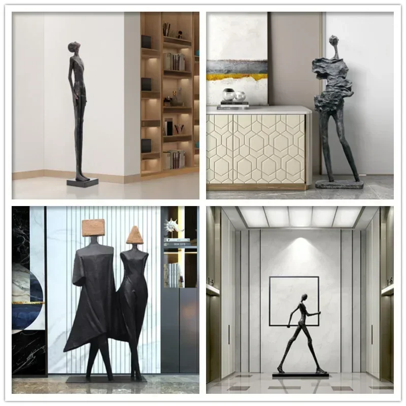 

smt03 new Hotel Lobby Large Figure Floor Ornaments Sales Office Model Room Window Abstract Art Soft Decoration Sculpturess 03