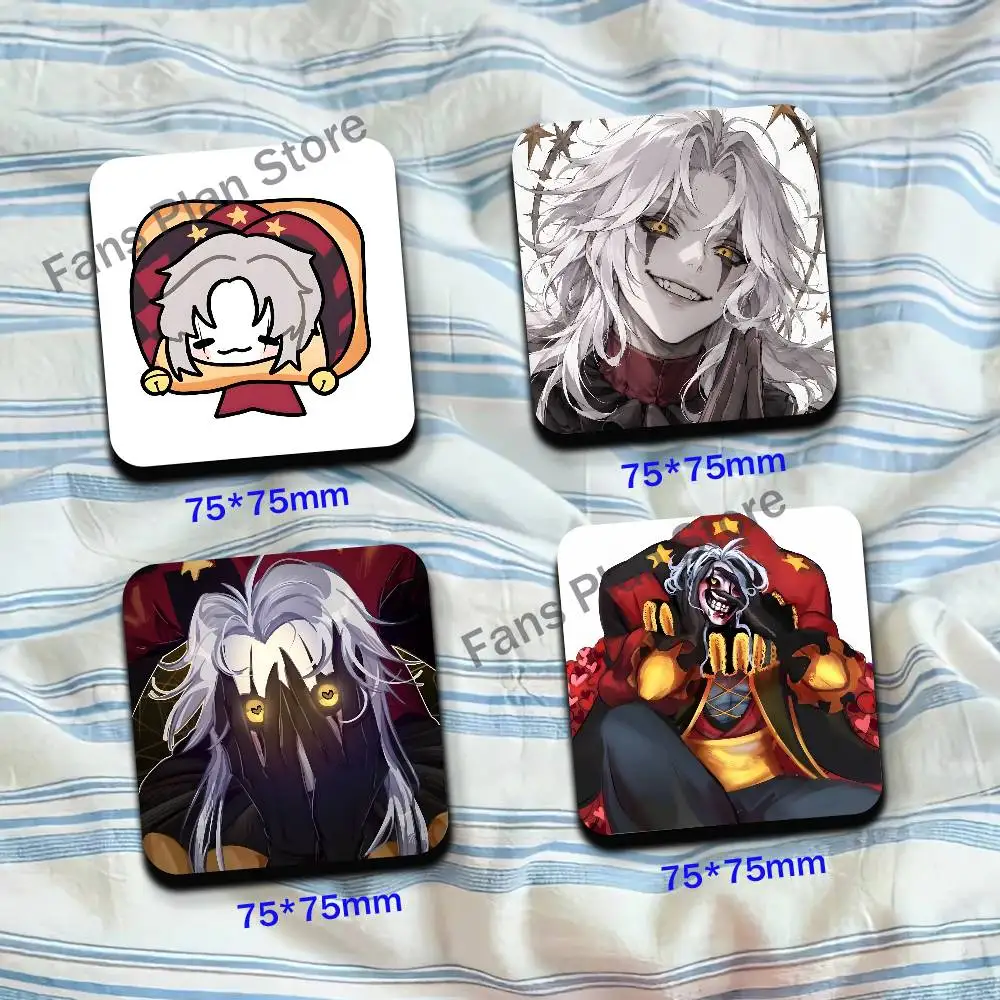 Pierrot The F-Freaks Circus Sublimation Magnet Cartoon Anime Cute Fridge Magnets Personalized Sublimation Products For Kitchen