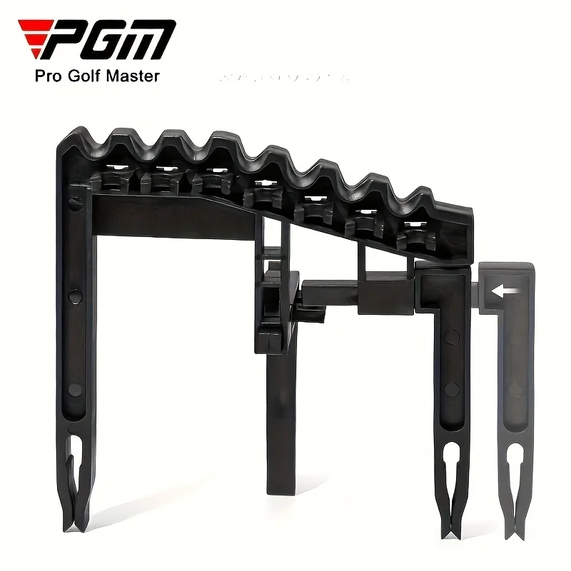 PGM Golf Club Holder, holds up to 9 clubs, reduces clubhead collisions, adjustable width, ZJ018