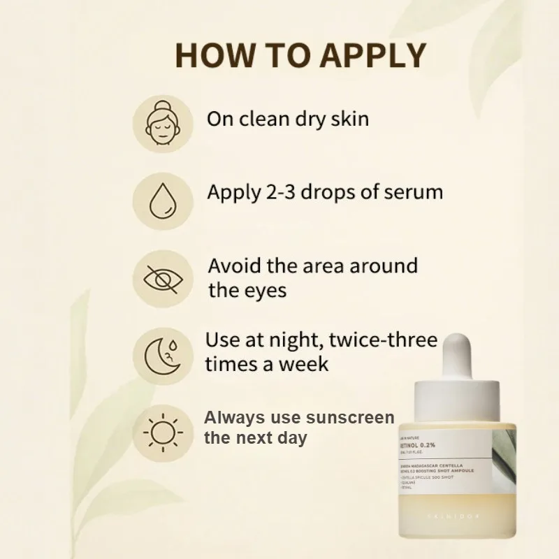 أمبولة كورين كينتيللا ريتينول 0.2 معززة، ضوء كريم الشمس مناسب للهواء، مصل الوجه المضاد للشيخوخة مجموعة منتجات العناية بالبشرة الأصلية #6